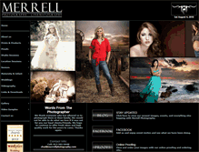 Tablet Screenshot of merrellphotography.com